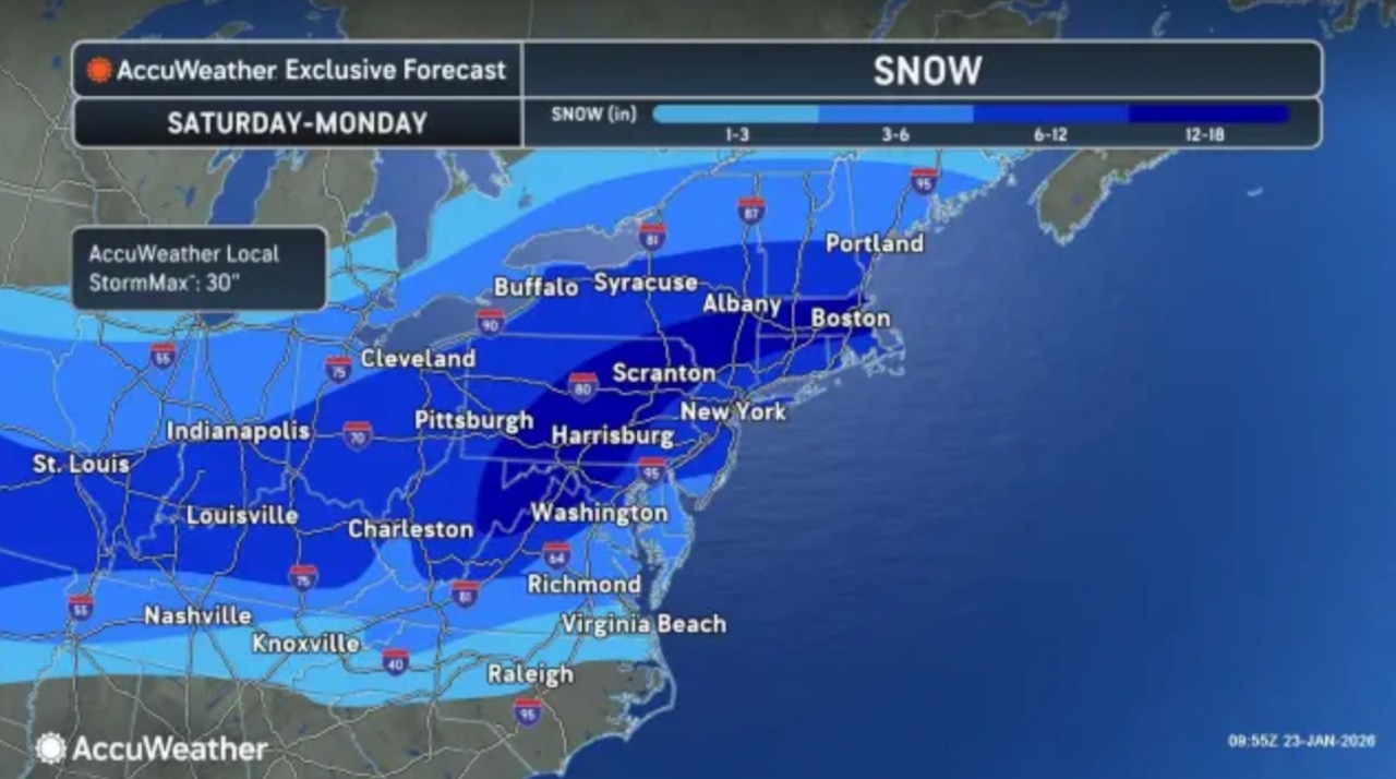 N.J. weather: Widespread 12 to 18 inches of snow, dangerous ice to slam state this weekend. Latest forecast.