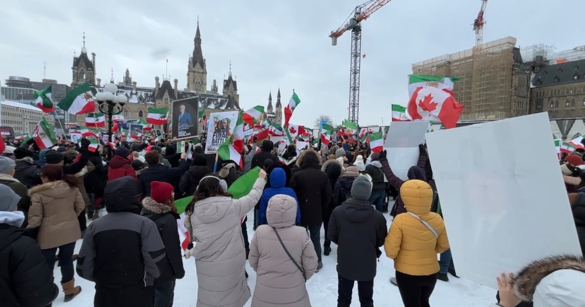 Iranians rallying in Ottawa for freedom from Islamic Republic - CTV News