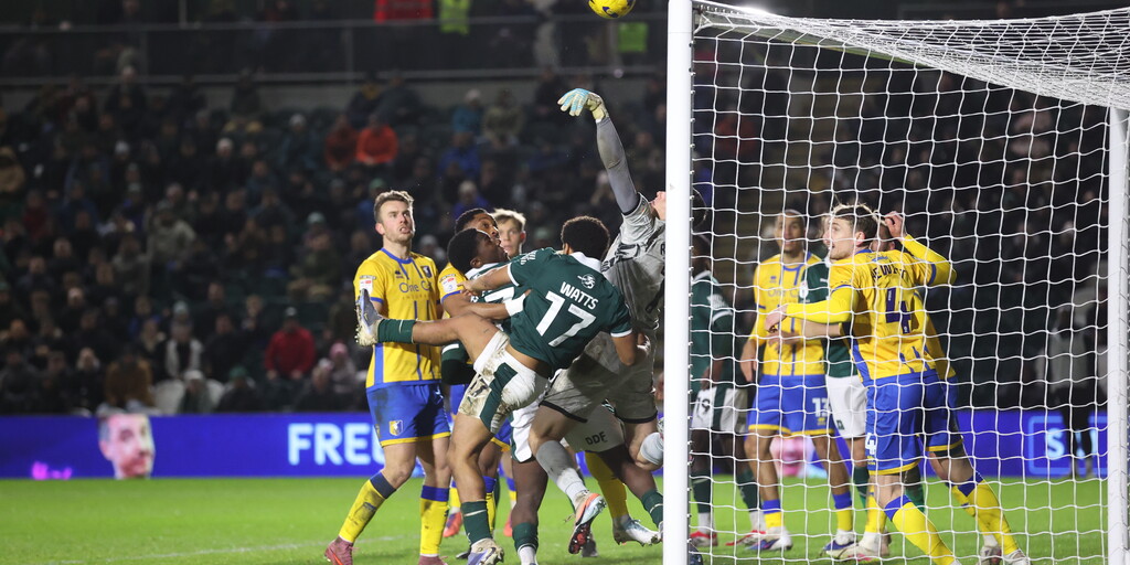Report | Argyle 1-1 Mansfield Town