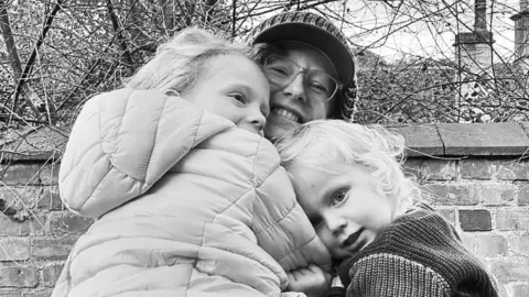 Facebook Fionnghuala Shearman and her daughter Eve and son Ohner.
