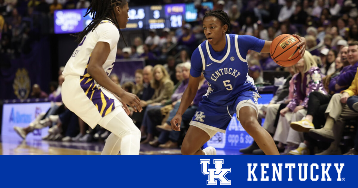 Morgan’s Heroics Lift No. 11 Kentucky Past No. 5 LSU – UK Athletics