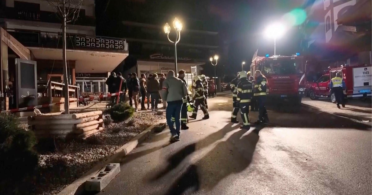 Fire tears through bar at Swiss Alps ski resort Crans-Montana during New Year's celebrations