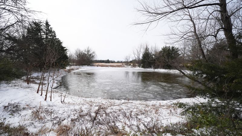 Bonham, Texas: Mom unable to save 3 sons who fell through icy pond