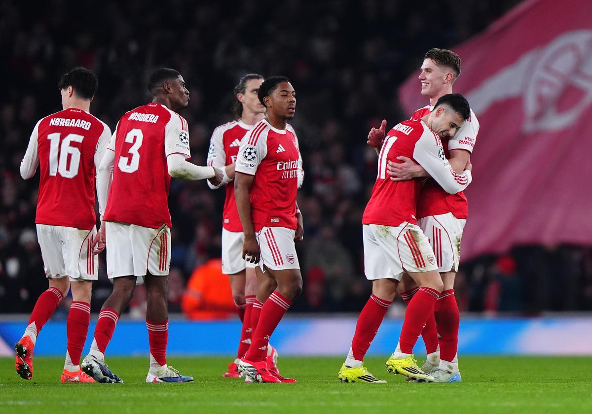 Who will Arsenal FC face in Champions League last-16 knockout stage?