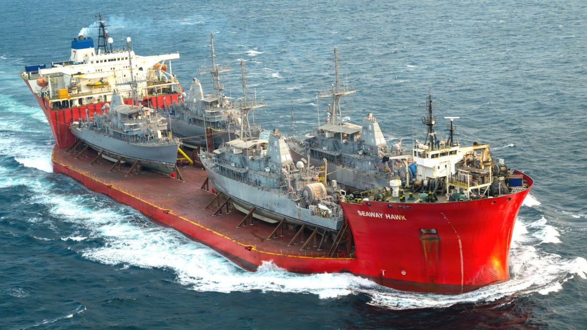 Navy's Avenger Class Mine Hunters Have Left The Middle East For Good