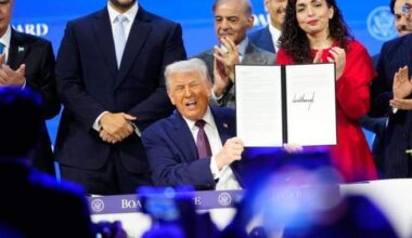 Canada absent from Trump’s ‘Board of Peace’ founding membership - National