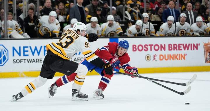 Call of the Wilde: Montreal Canadiens fall in Boston against the Bruins - Montreal