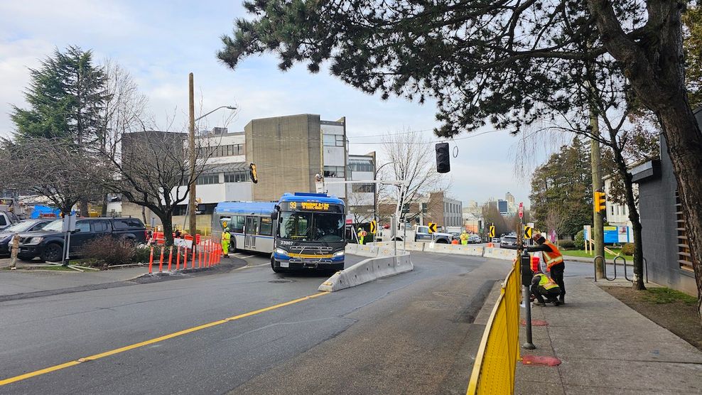 broadway main quebec detour jan 26 2026