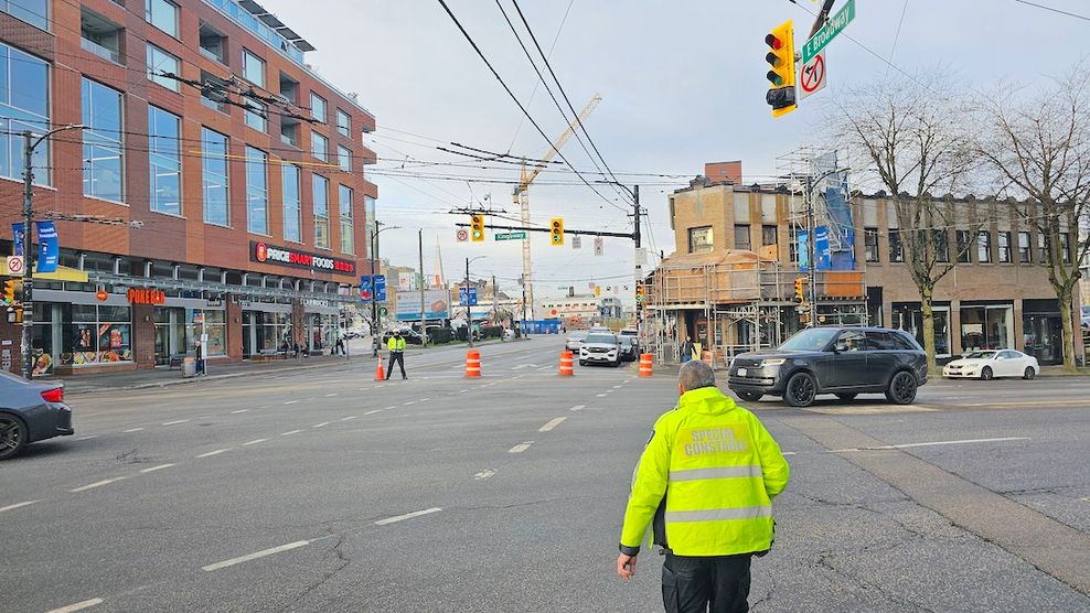 broadway main quebec detour jan 26 2026