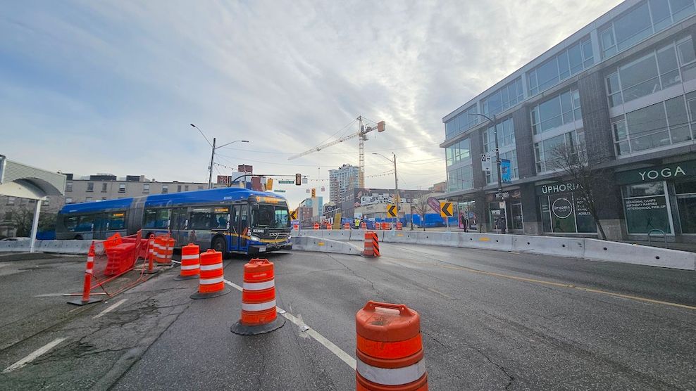 broadway main quebec detour jan 26 2026