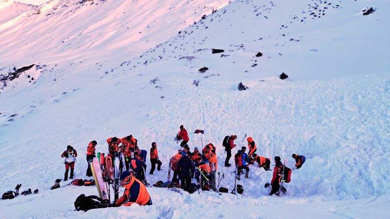 5 skiers killed in a pair of avalanches in Austria