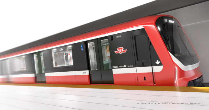 Early design concept unveiled for new Toronto subway cars - Toronto