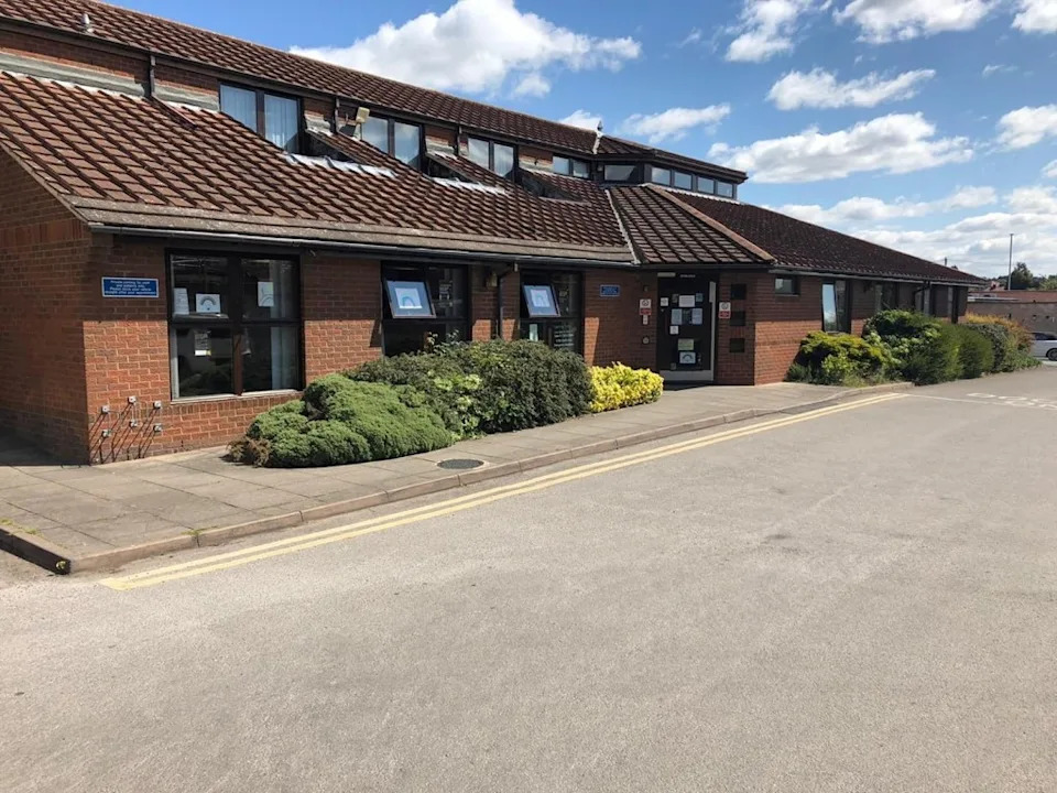 Pictured: The medical center where Eisenhauer was working at the time she scheduled the bogus appointments. Facebook/Stenhouse Medical Centre