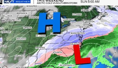 Major winter storm vs. Arctic cold: Atmospheric battle to have big impact on Boston weather forecast.