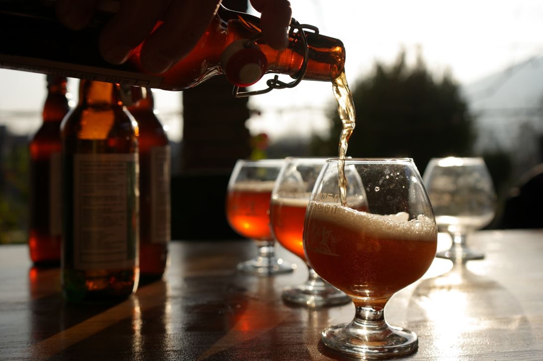 Kitsuri Draft is a small Pankisi brewery making a traditional non-alcoholic drink that's sold around Georgia.