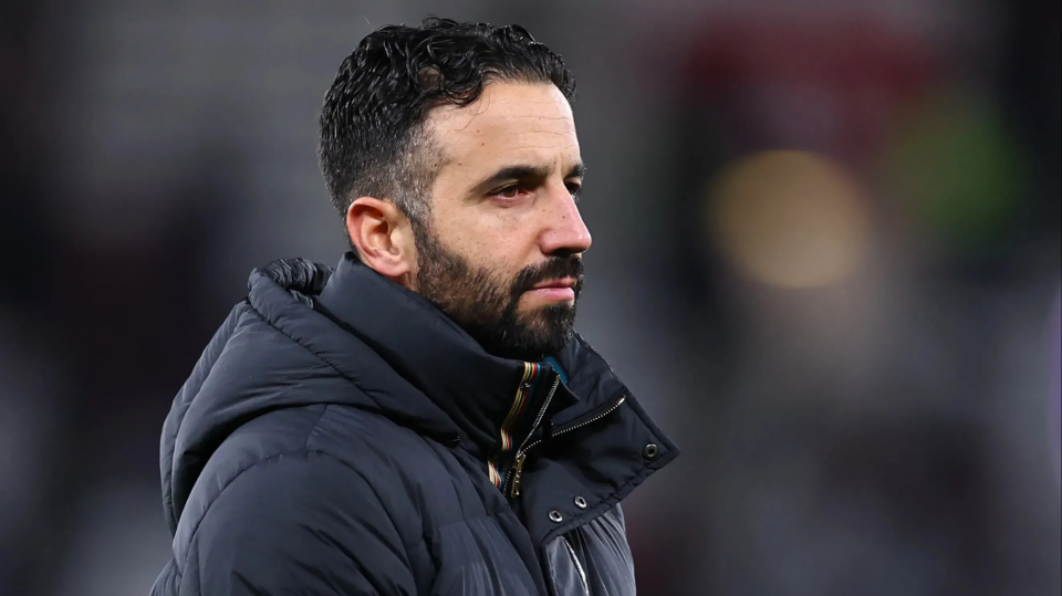 Man United manager Ruben Amorim