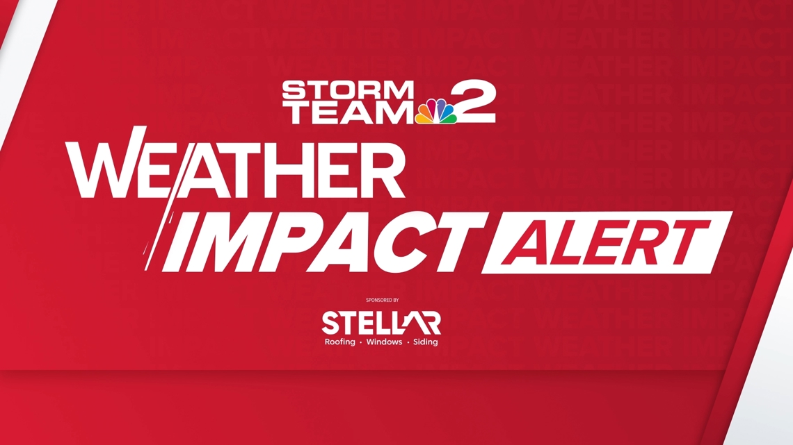 Weather Impact Alert for Monday and Tuesday