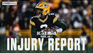 Packers list two questionable, rule out four vs. Vikings