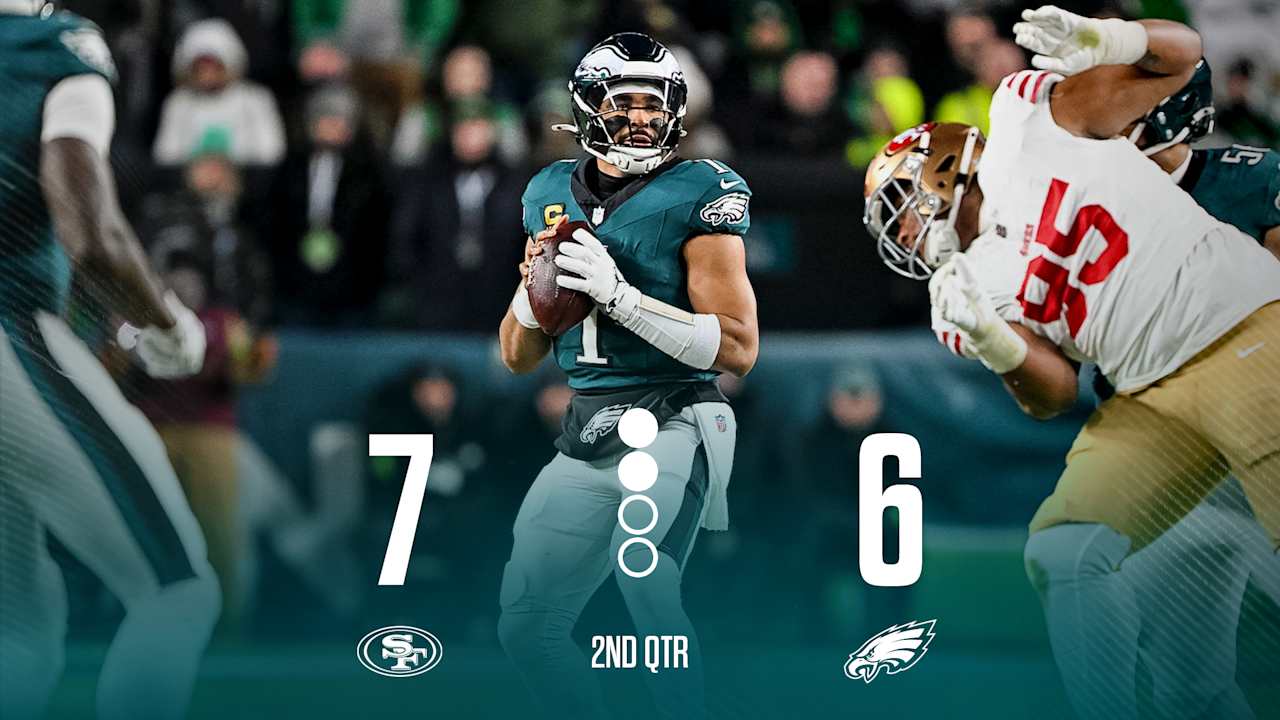 49ers vs. Eagles Live Updates | Wild Card Round - Philadelphia Eagles