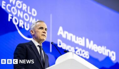 Carney says the old world order 'is not coming back' in Davos speech