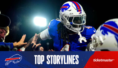 Top 5 storylines for Bills vs. Jets