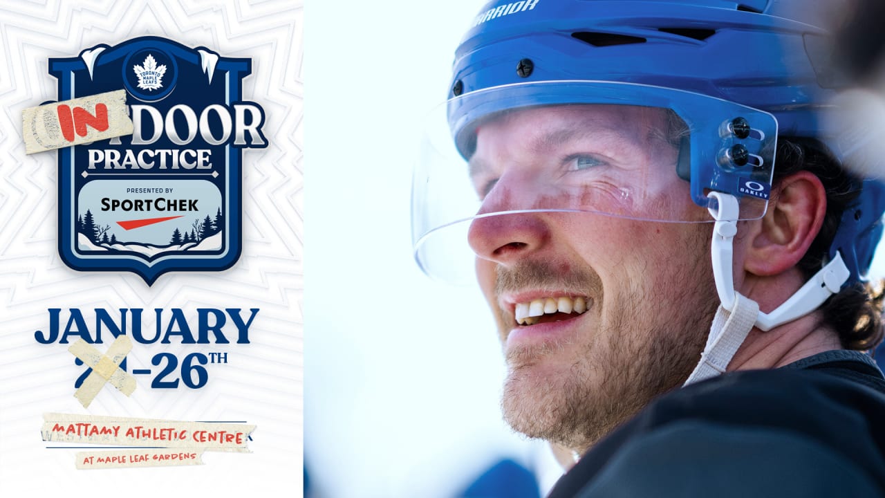 MEDIA ADVISORY: Maple Leafs Outdoor Practice moved to inside!  