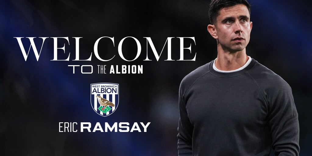 Eric Ramsay appointed Albion men’s first team Head Coach