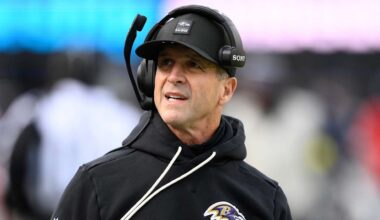 Ravens fire HC John Harbaugh after his 18th season ends with missing playoffs