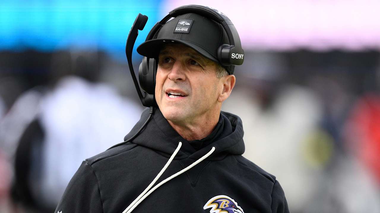 Ravens fire HC John Harbaugh after his 18th season ends with missing playoffs