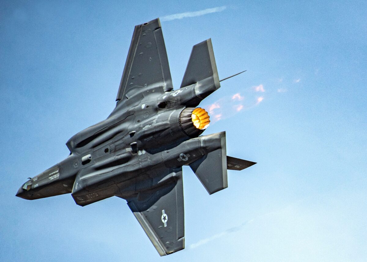F 35a Lightning Ii Demonstration Team Commander