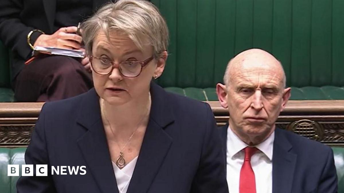 Britain's Foreign Secretary Yvette Cooper