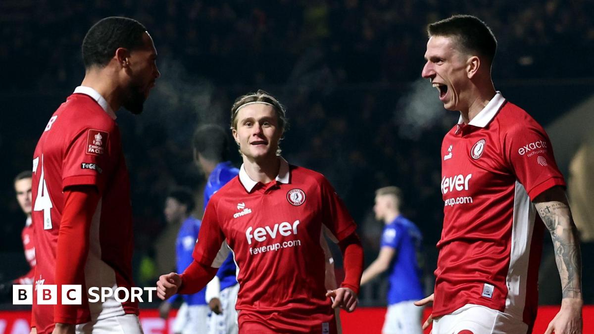Bristol City 5-1 Watford: Emil Riis hat-trick gives Robins emphatic FA Cup win