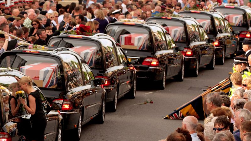 Trump praises British troops after drawing outrage at comments downplaying NATO’s role in Afghanistan