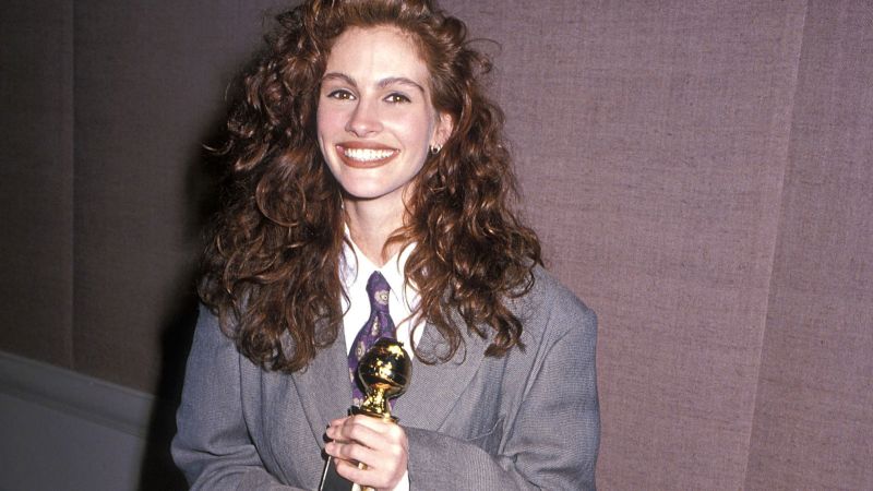 Remember when Julia Roberts upended tradition by wearing a suit to the Golden Globes?