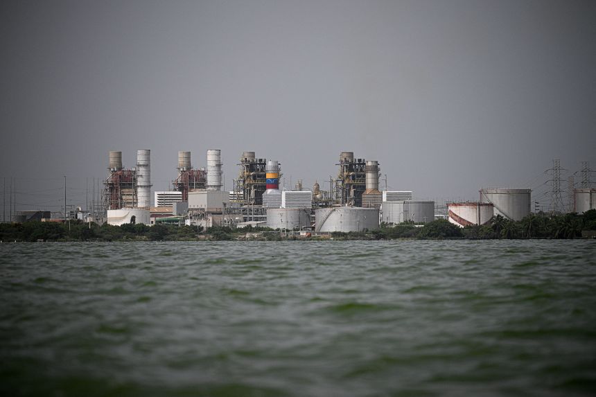 An oil refining plant of PDVSA.