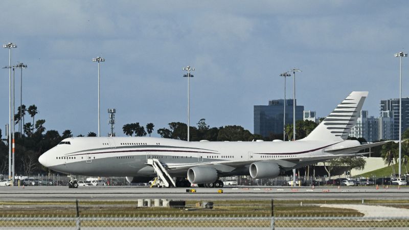 Qatari jet-turned-Air Force One expected to be delivered this summer, Air Force says