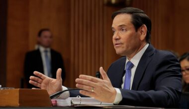 Rubio testifes about Venezuela at Senate hearing today