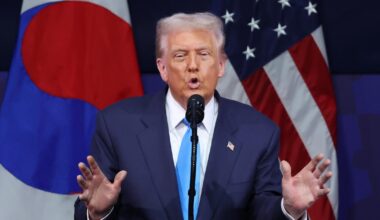 Trump says he's raising tariffs on South Korea to 25%