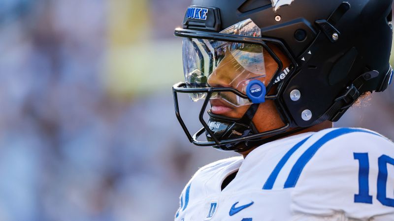 Duke is suing its star quarterback as college football’s transfer portal shuffle breaks new ground