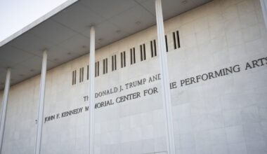 Lawmakers intensify efforts to remove Trump's name from Kennedy Center