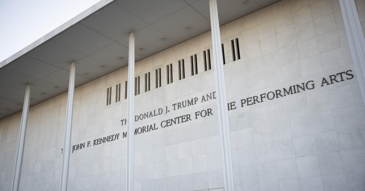 Lawmakers intensify efforts to remove Trump's name from Kennedy Center