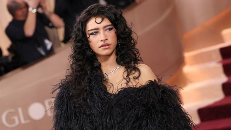 Tired of traditional red carpet glam? The Golden Globes goth girls have you covered