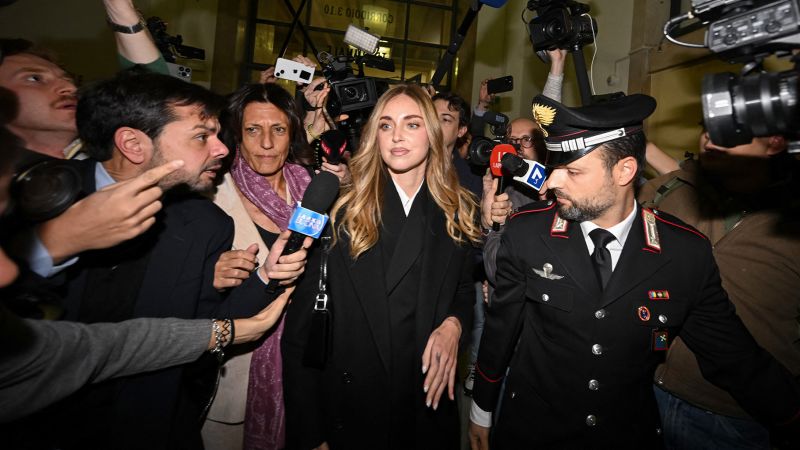 Italian influencer Chiara Ferragni cleared of fraud charges in ‘Pandorogate’ cake scandal
