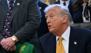 Live updates: Trump keeping Machado’s Nobel prize after Venezuelan opposition leader presents it to him