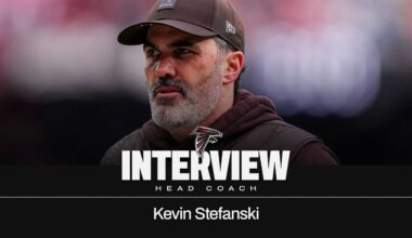 Falcons complete interview with Kevin Stefanski for head coach position
