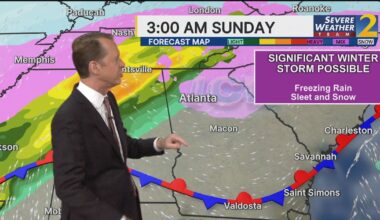 Freezing rain, sleet, snow on the way this weekend – WSB-TV Channel 2