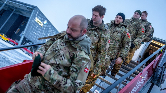 Dollar falls sharply and Wall Street stocks drop over Greenland crisis