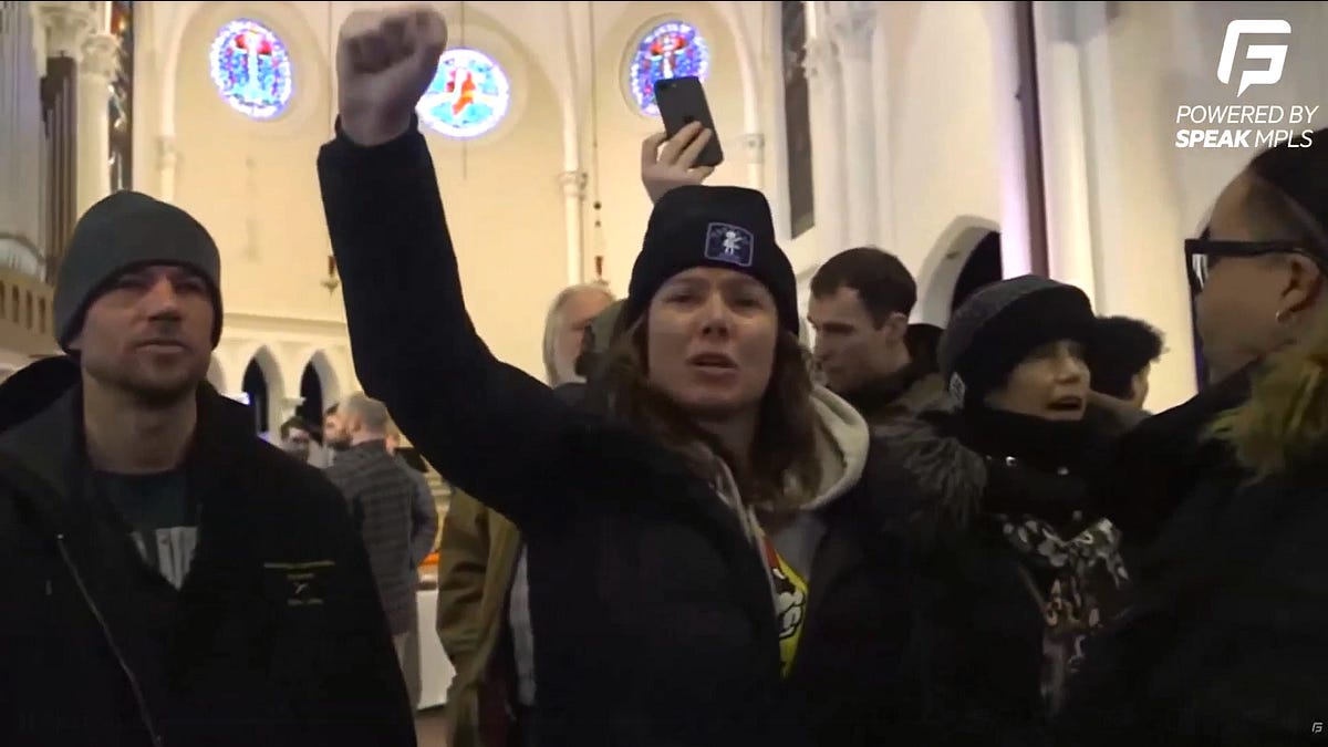 Protesters Disrupt Southern Baptist Church of Pastor Who Leads ICE Office in Minnesota