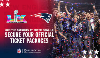 On Location and the New England Patriots Launch Official Super Bowl LX Fan Ticket Package, On Sale Now