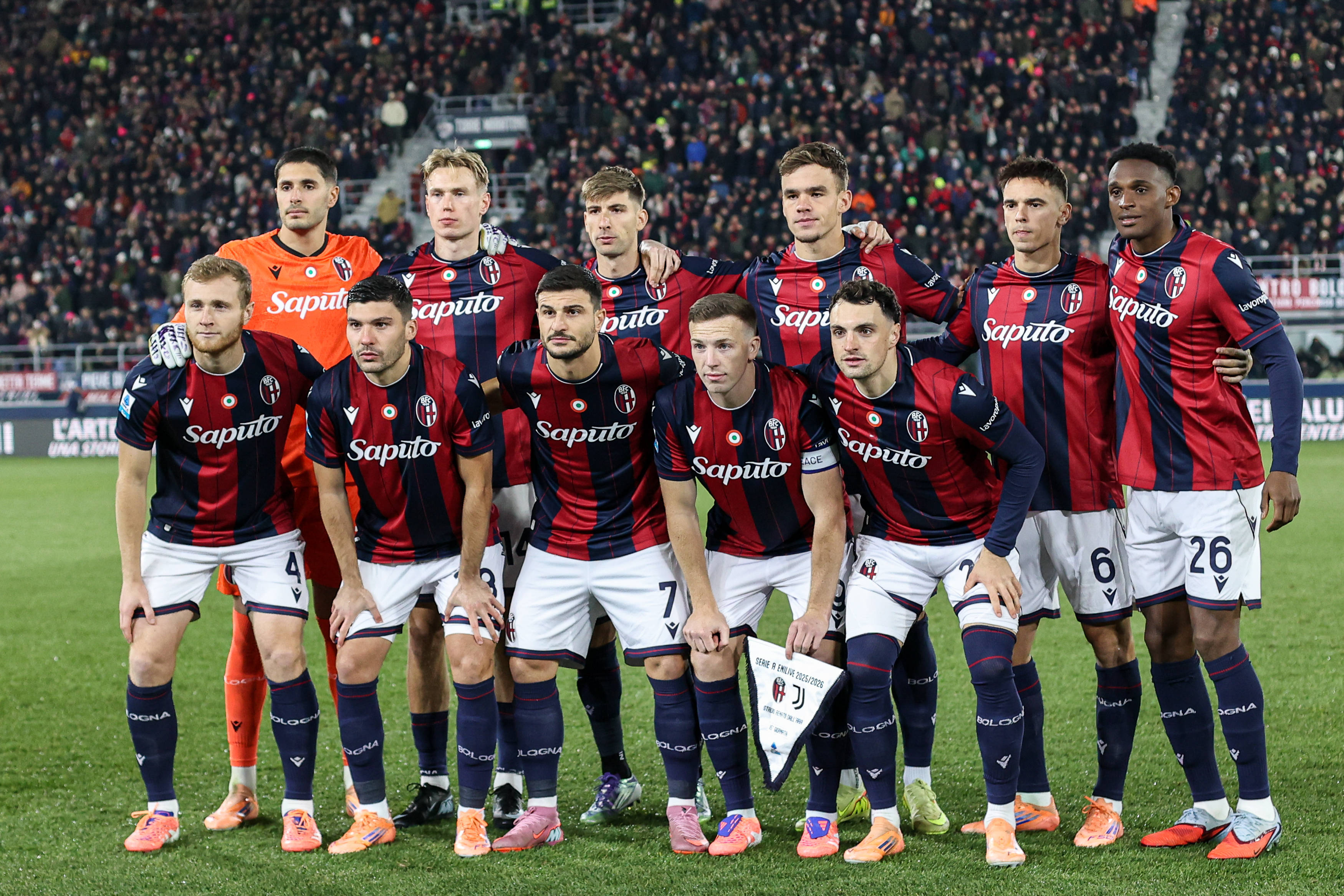 Bologna team line-up